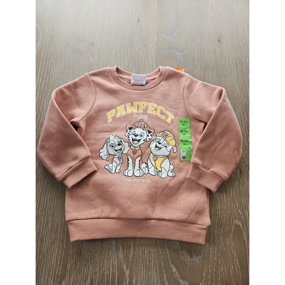 Primark baby boy paw patrol Sweatshirt‎ 18-24 mos